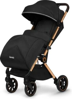 Lionelo Buggy Cloe - Kinderwagen Premium + - Tot 22 Kg - Verstelbare Rugleuning - 5-punts Veiligheidsgordels - Grote Zwenkwielen - Klamboe - Bekerhouder - Lichtgewicht - Compact - Waterdicht -Auto Zit Verkoop 869x1200 2