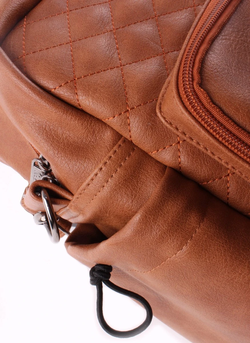 Kidzroom Vision Of Love Luiertas - Bruin - Verschoonmatje - Versteldbare Schouderband 18 Kidzroom Vision Of Love Luiertas - Bruin - Verschoonmatje - Versteldbare Schouderband - Afbeelding 16