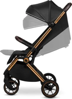 Lionelo Buggy Cloe - Kinderwagen Premium + - Tot 22 Kg - Verstelbare Rugleuning - 5-punts Veiligheidsgordels - Grote Zwenkwielen - Klamboe - Bekerhouder - Lichtgewicht - Compact - Waterdicht -Auto Zit Verkoop 880x1200 3