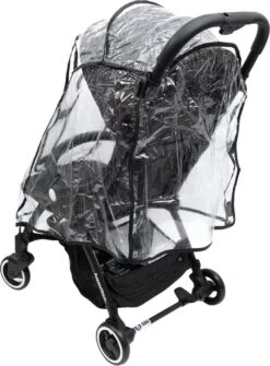 Hamilton By Yoop Buggy Regenhoes - Waterdicht Winddicht En Stofdicht Regenscherm Met Klittenbandsluiting - Transparant Weerschild Kinderwagen -Auto Zit Verkoop 886x1200 3