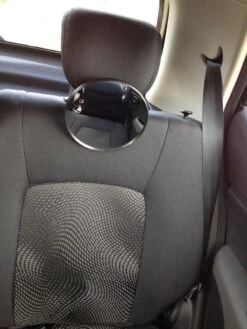 LOUZIR Achterbank Autospiegel - Baby & Kinderen Auto Spiegel – Babyspiegel - Zwart -Auto Zit Verkoop 900x1200 7