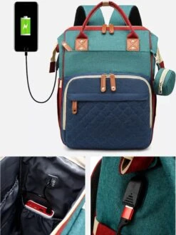 Luiertas - Rugzak - Baby - Kind - Mama - Papa - Slapen - Blauw - Relaxen -Auto Zit Verkoop 901x1200 7