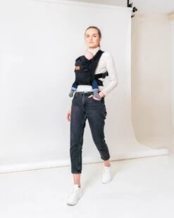 ByKay - Draagzak - Click Carrier Classic - Black - Organic Cotton -Auto Zit Verkoop 959x1200 5