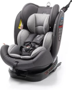 Babyauto Biro D FIX Black/grey Group 0+ 1 2 3 - 0-36 Kg - Isofix -Auto Zit Verkoop 965x1200