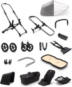 Bugaboo - 3-in-1 Kinderwagen Fox 3 - Black/Forest Green 22 Bugaboo - 3-in-1 Kinderwagen Fox 3 - Black/Forest Green -Auto Zit Verkoop 994x1200 1