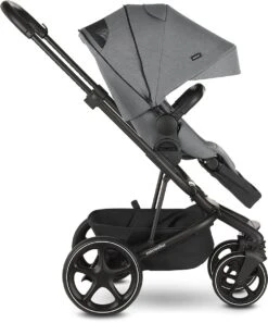 Easywalker Harvey 3 / Harvey³ Voordeelset Bestaande Uit Kinderwagen, Reiswieg, Voetenzak, Regenhoes Voor Zitting En Reiswieg, Hoes Voor De Reiswiegmatras - Kleur Fossil Grey -Auto Zit Verkoop 999x1200 2
